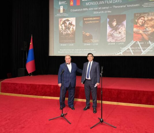 OʻZBEKISTONDA “MOʻGʻUL KINOSI KUNLARI”GA START BERILDI